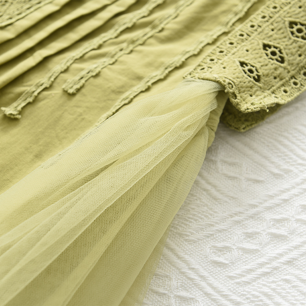 Váy công chúa bé gái phong cách Vintage Hàn Quốc, Đầm cho bé gái siêu xinh mùa hè 2023 - BKKIDS!