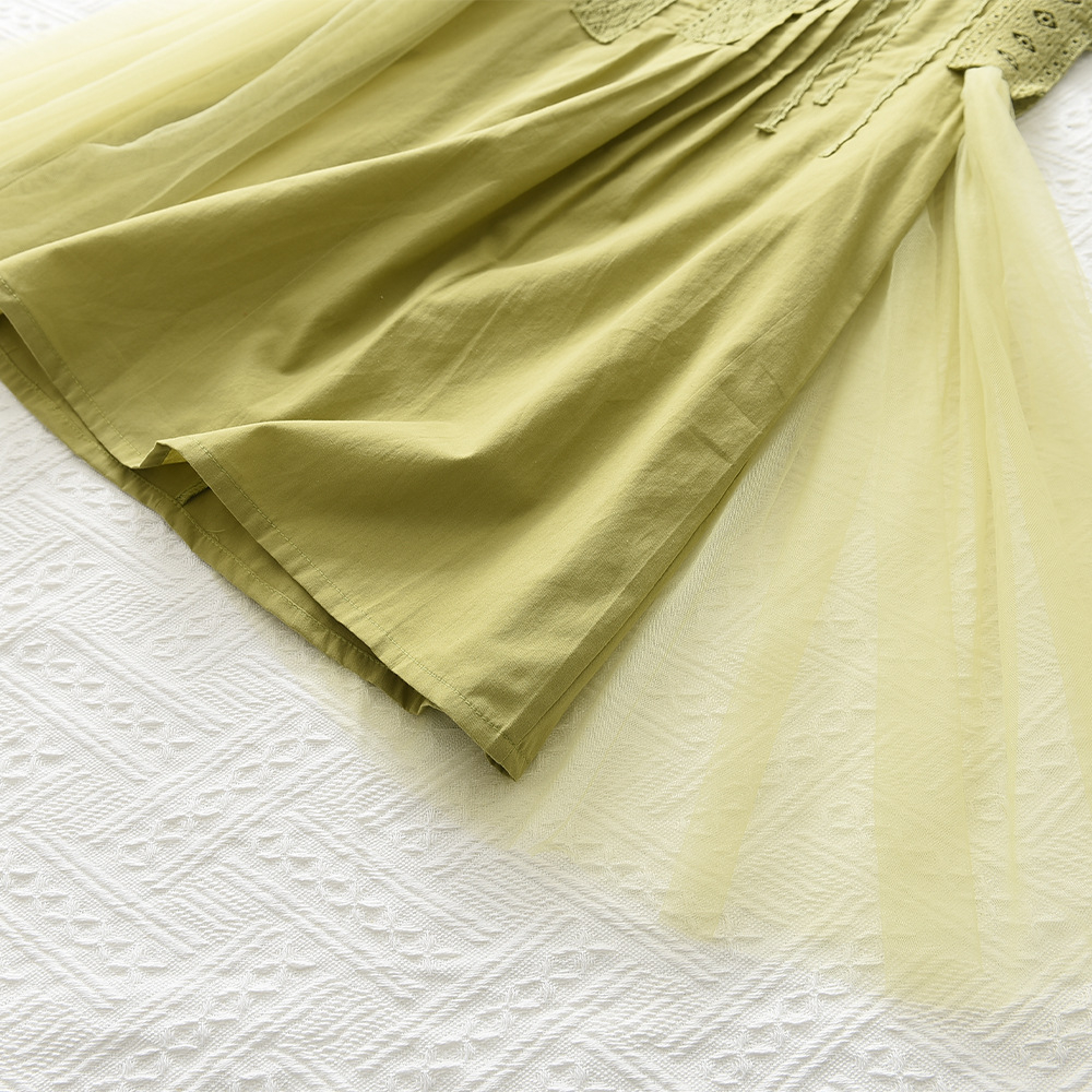 Váy công chúa bé gái phong cách Vintage Hàn Quốc, Đầm cho bé gái siêu xinh mùa hè 2023 - BKKIDS!