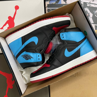 Giày air jordan 1 high unc to chicago | high quality