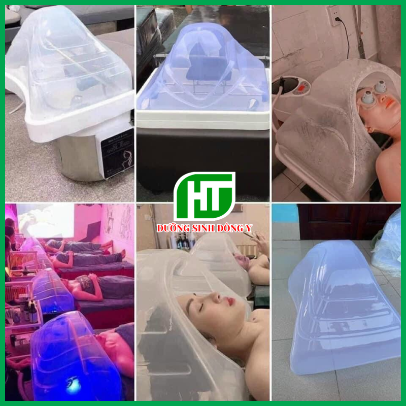 Chụp Xông Đầu Dưỡng Sinh, Máy Xông Đầu, Chụp Nhựa Xông Dưỡng Sinh Ủ Tóc Gội Đầu