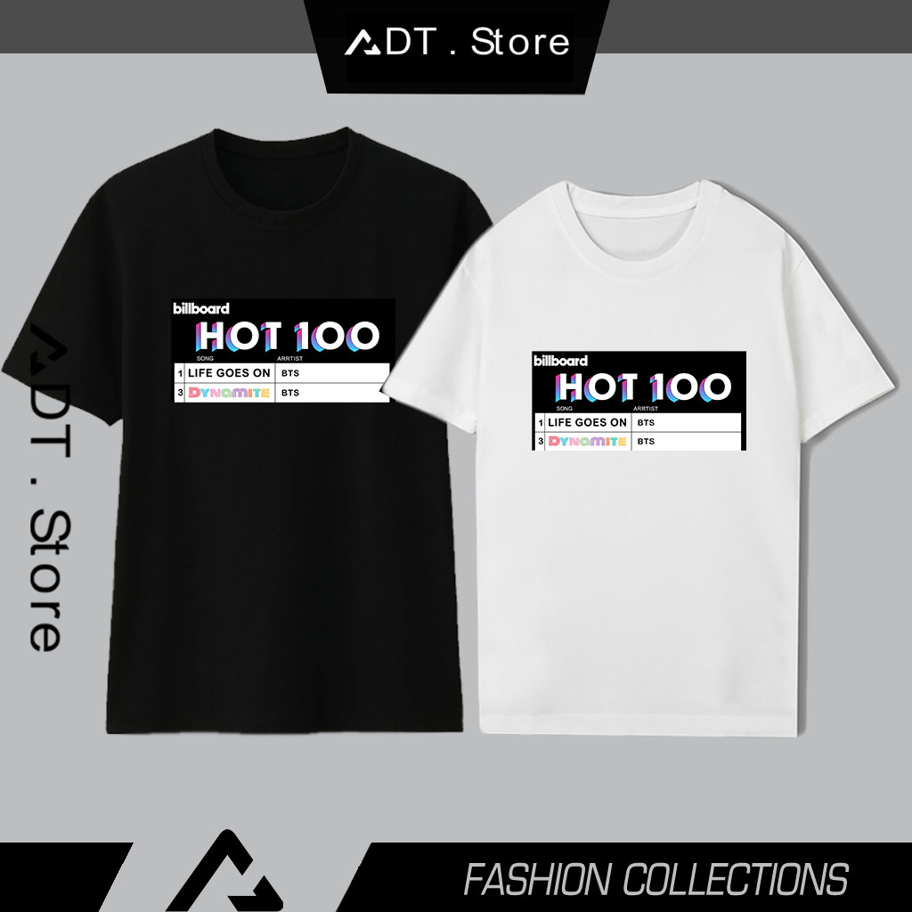 Áo thun billboard hot 100 bts cực chất giá rẻ