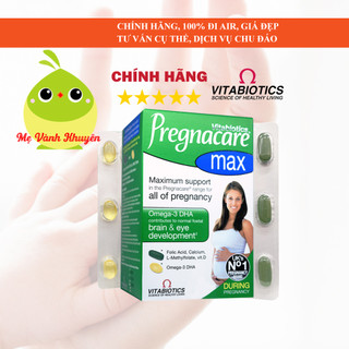 Vitamin bầu cho bà bầu và mẹ sau sinh Pregnacare Max, UK (84v)