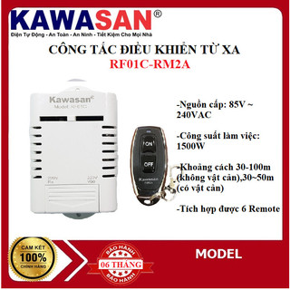 Công tắc điều khiển từ xa rf01c-rm2a - kawasan