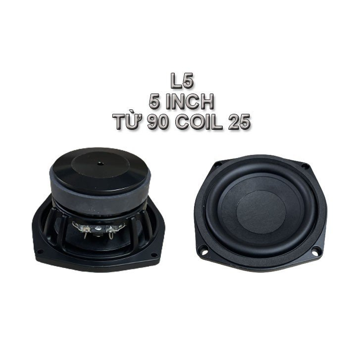 CỦ LOA TRẦM MID BASS 4 5 6 8 INCH 4OHM 60-100W GÂN CAO SU BASS RẤT ẤM KARAOKE CỰC HAY