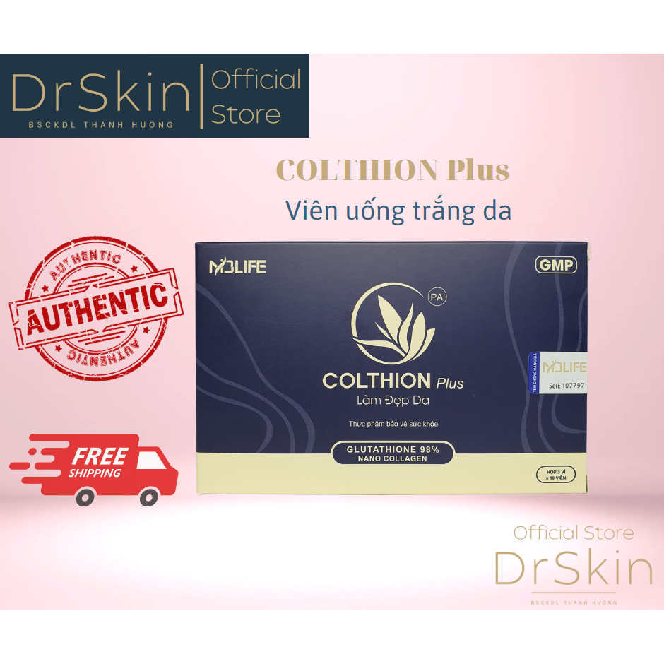 COLTHION PLUS Viên uống trắng da