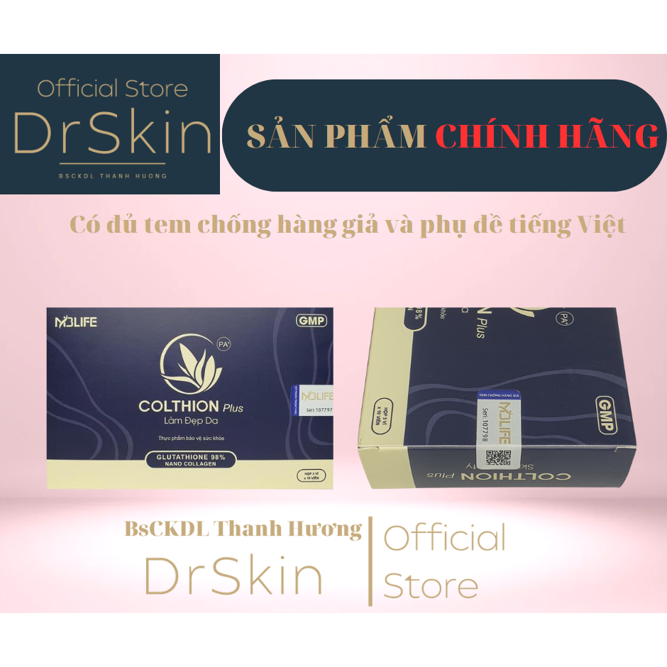 COLTHION PLUS Viên uống trắng da