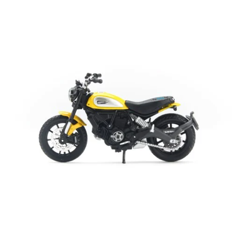 Mô hình xe mô tô Ducati Scrambler Yellow 1:18 Maisto