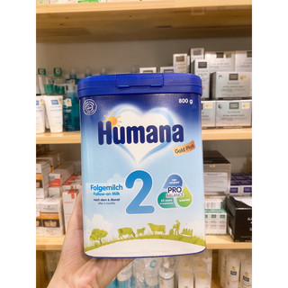 [MẪU MỚI]Sữa bột cho bé Humana Gold số 2 của Đức 800g
