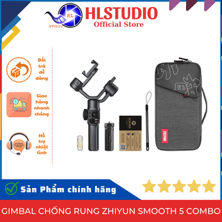 Gimbal chống rung Zhiyun Smooth 5 Combo HL Studio