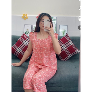 (3XL 65-75kg) ĐỒ BỘ LỤA QUẦN LỬNG CÓ TÚI BIGSIZE
