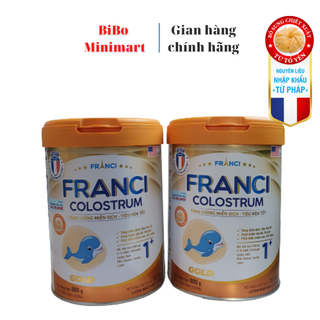 Combo 2 lon franci colostrum gold 1+ lon 800g.