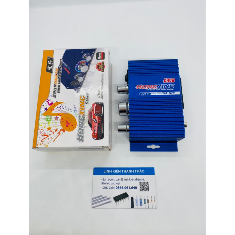 Ampli Mini 12V 200w HX-7227AP
