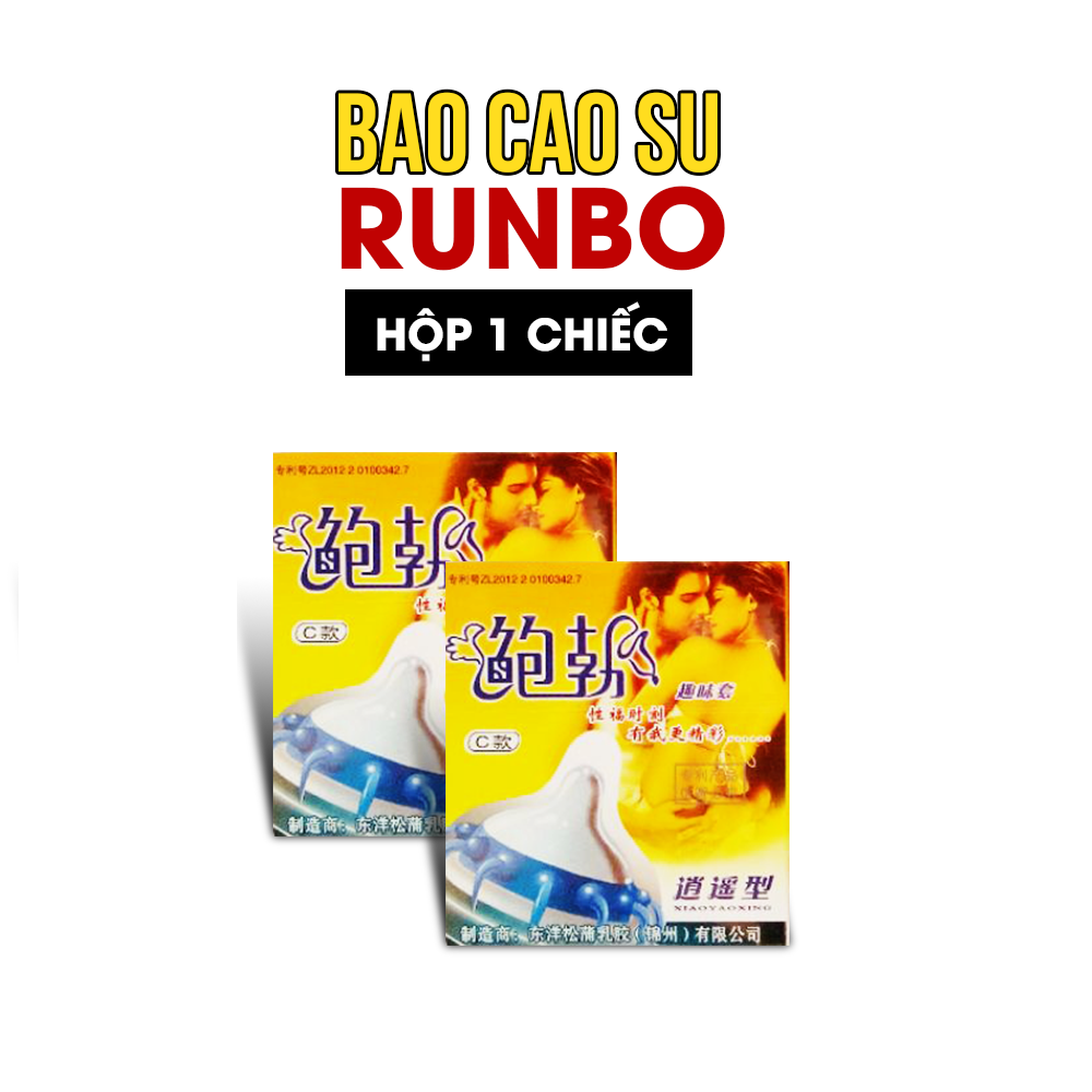 Bao Cao Su Runbo Gân Gai Râu Bi, Dòng Bcs Tăng Khoái Cảm, Kích Thích Điểm G, Cho Cuộc Yêu Thăng Hoa
