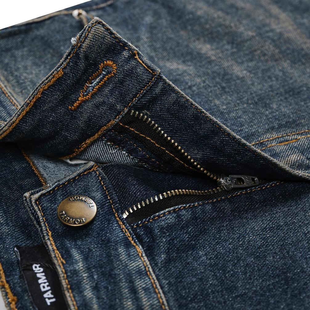 Quần Jeans TARMOR Dáng Ôm Màu Xanh Đậm Skinny Jeans In Dark Blue