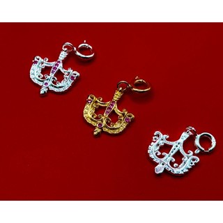 Kẹp chuỗi bạc cung tên Kurukulle