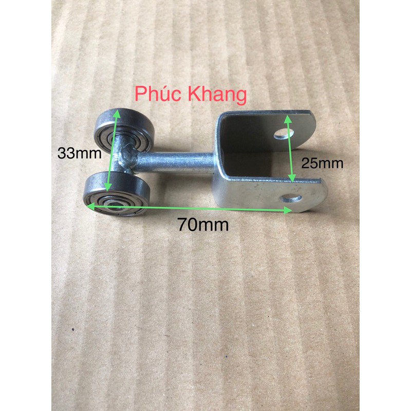 Combo 10 bánh xe mái bạt xếp - U 2 phân - máng 4 phân