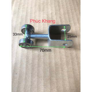 Combo 10 bánh xe mái bạt xếp - U 2 phân - máng 4 phân