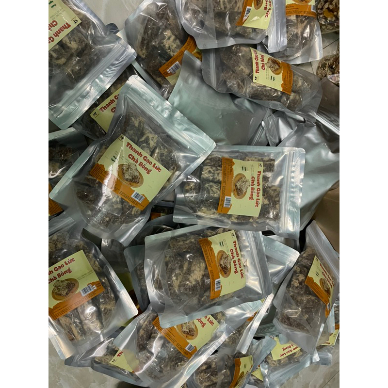 500g thanh gạo Lứt hạt chà bông