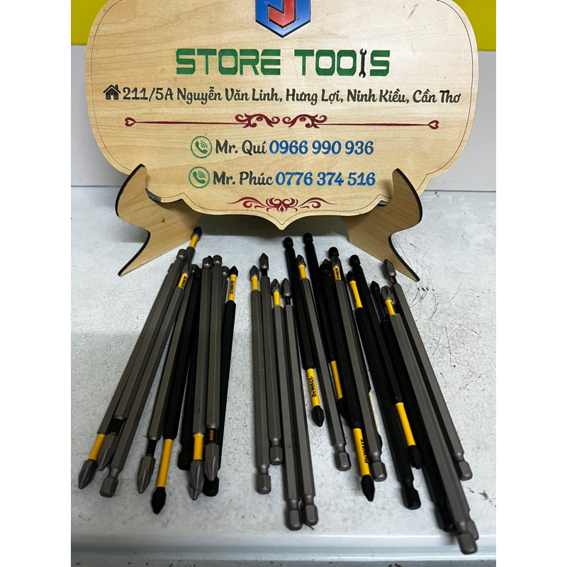 Mũi vít dewalt dài 15cm ( +2 )