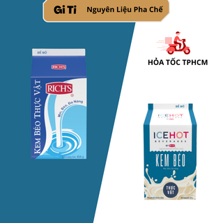 Rich lùn kem béo thực vật (Rich's kem béo thực vật/Icehot kem béo thực vật)