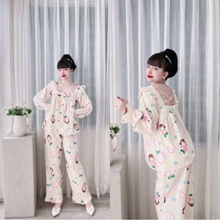 Đồ bộ Lụa Nhật 2 túi 50-100kg bigsize