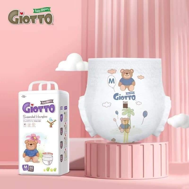 Bỉm quần gấu GIOTTO MỀM - THẤM HÚT TỐT bịch 50 miếng