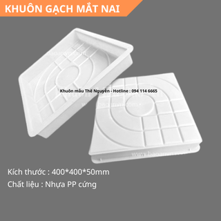 Khuôn gạch lát sân 4040cm