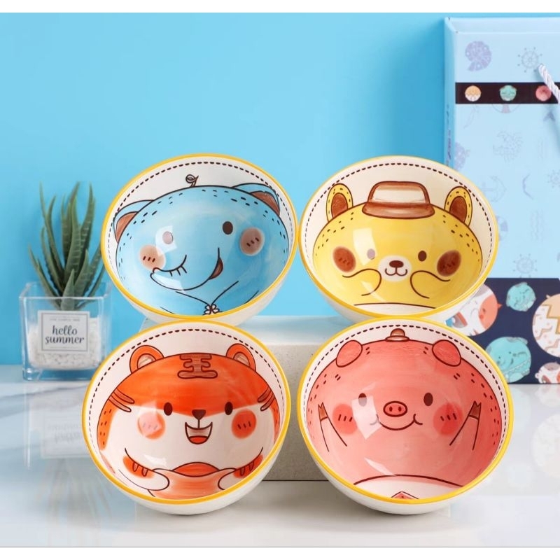 CHÉN SỨ HOẠT HÌNH SIÊU CUTE - HÀNG NHẬP TAOBAO