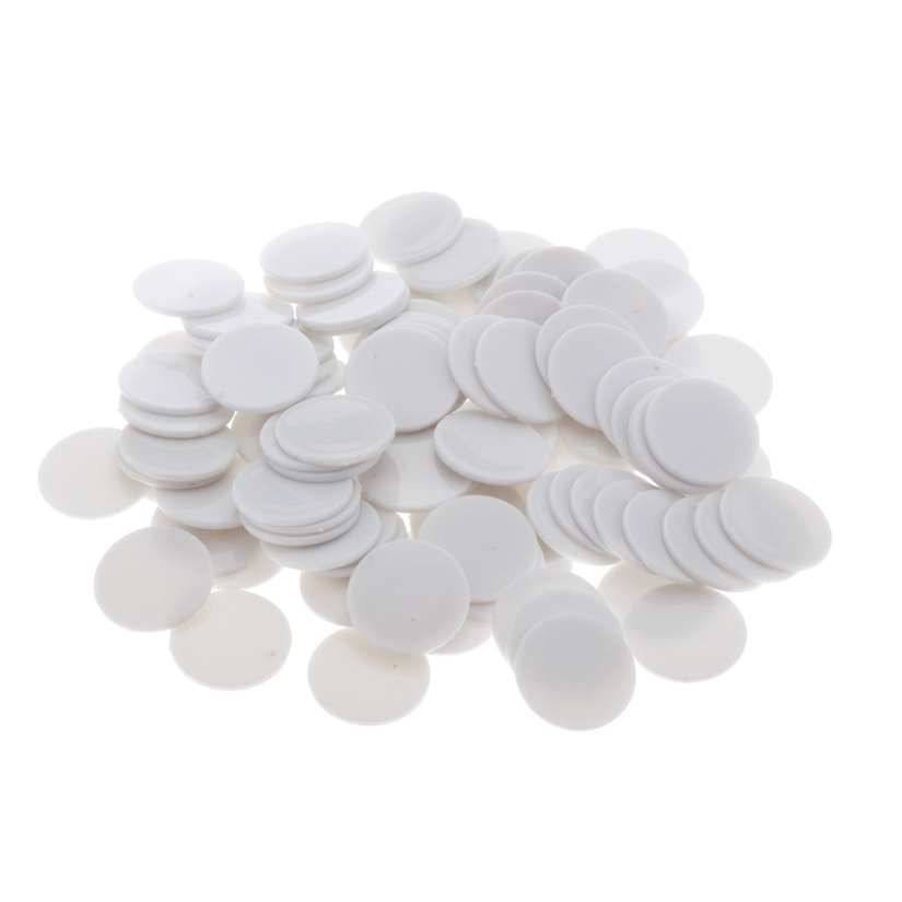 Xu Nhựa 25mm - 10 màu - Phụ Kiện Trò Chơi - 50 xu/1 gói