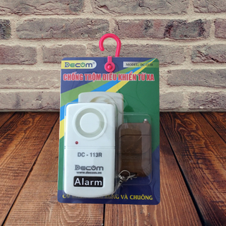 Báo rung chống trộm kèm remote, Báo rung cảm biến chuyển động chống trộm tài sản hiệu quả