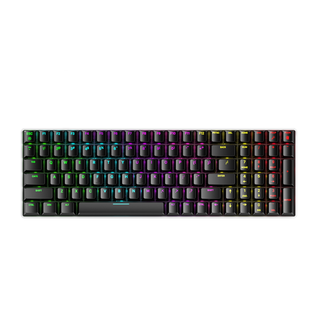 Bàn phím cơ Gaming DAREU EK8100 Black (100key, RGB led, Mới BH 24T)