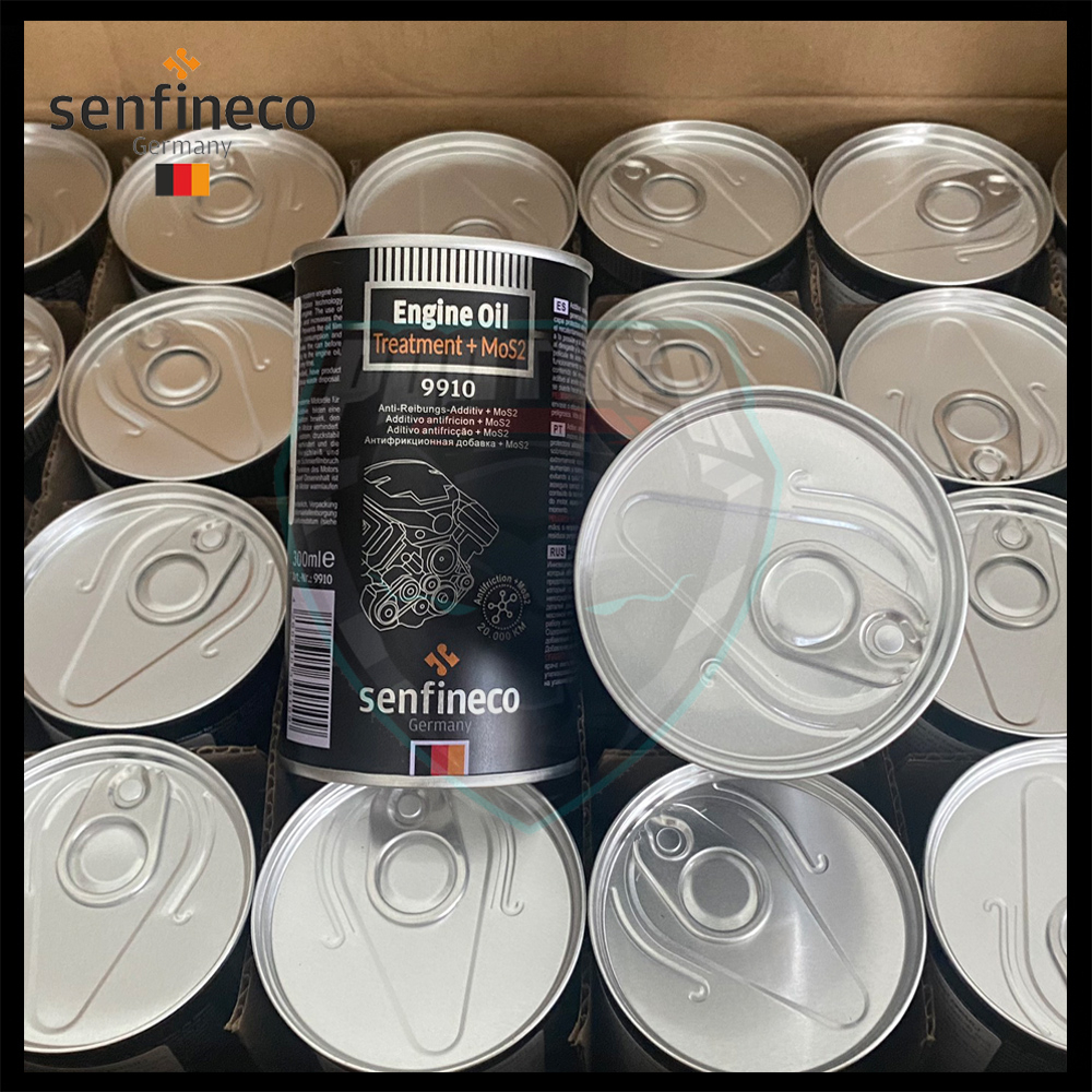 Senfineco 9910 Phụ Gia Nano Duy Trì Độ Nhớt Công Nghệ Mos2 Chống Mài Mòn Động Cơ - Engine Oil Treatment +  Mos2 - 300ML