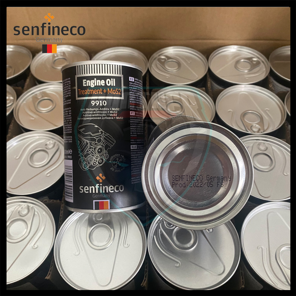 Senfineco 9910 Phụ Gia Nano Duy Trì Độ Nhớt Công Nghệ Mos2 Chống Mài Mòn Động Cơ - Engine Oil Treatment +  Mos2 - 300ML