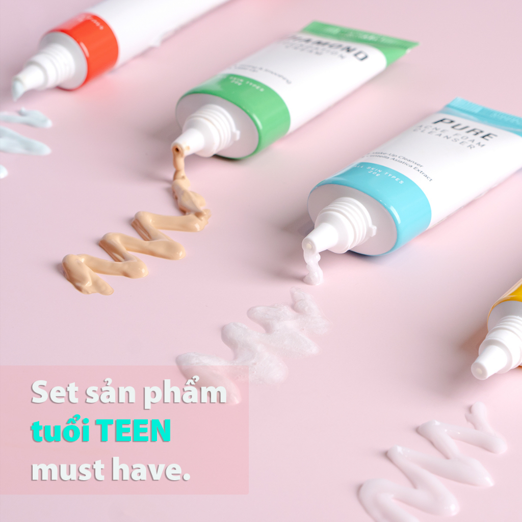 Sữa rửa mặt cho da mụn Pure Acne Dr.Smart - 20g