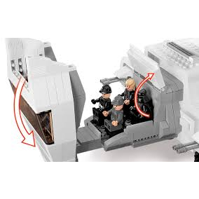 Xếp Hình Star Wars Mk 91888 Tàu Chiến Đấu Của Hoàng Đế 2503 Mảnh