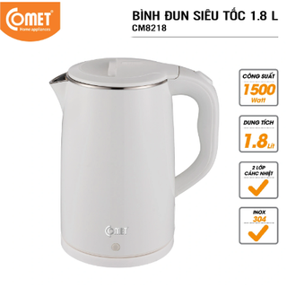 Bình đun siêu tốc Comet CM8218