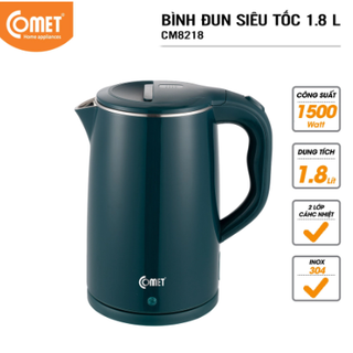 Bình đun siêu tốc Comet CM8218