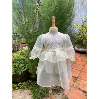 Đầm ren voan cho bé