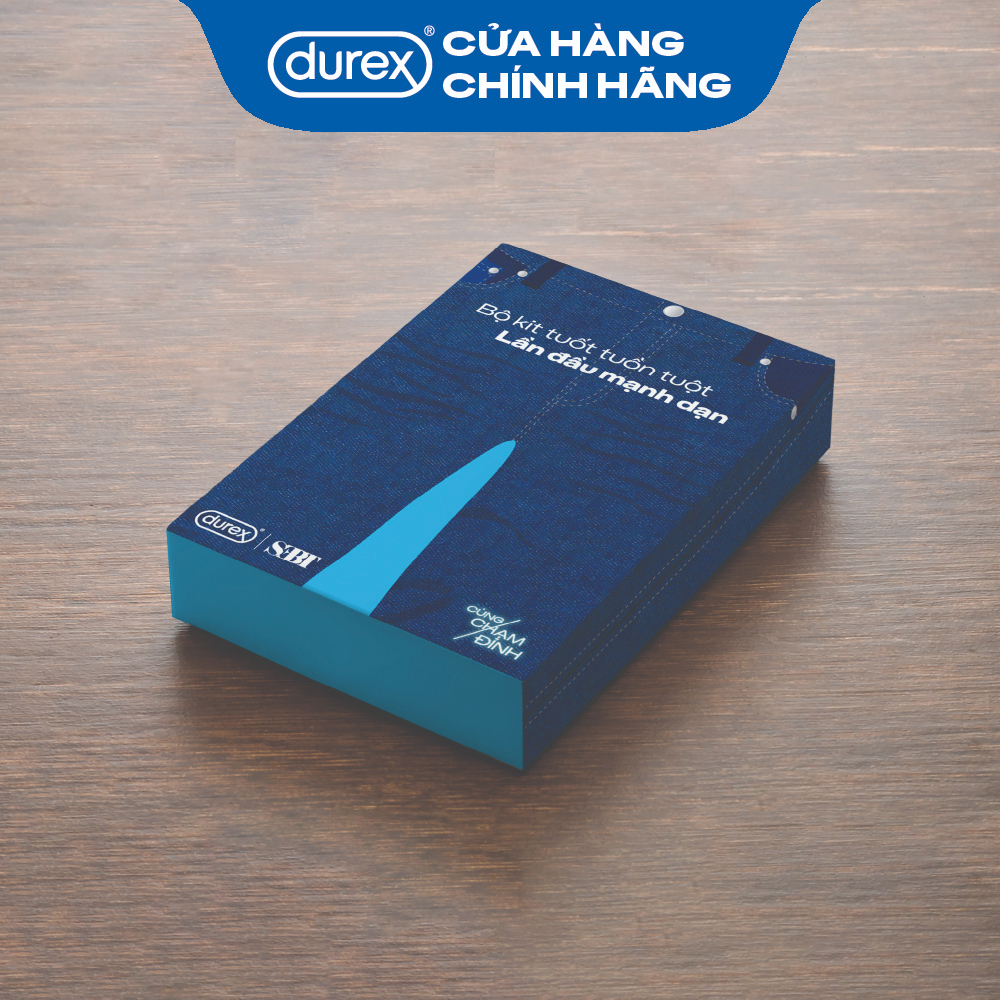 Combo Bao cao su và Gel bôi trơn Durex cho lần đầu mạnh dạn - Tặng kèm Bí kíp yêu độc quyền