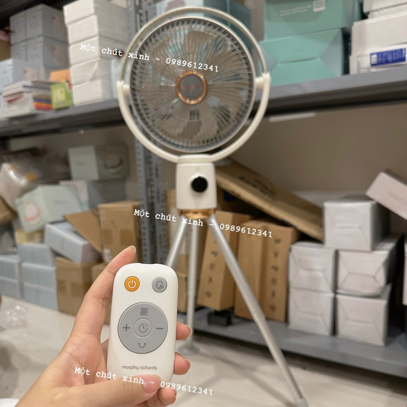 Quạt tích điện Morphy Richards MR3700 chính hãng - Một chút xinh