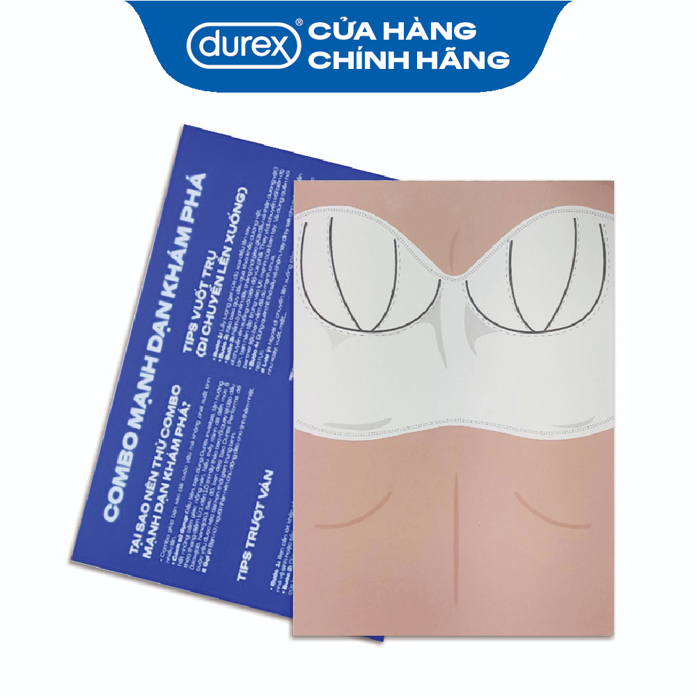 Combo Bao cao su và Gel bôi trơn Durex để bạn mạnh dạn khám phá -Tặng kèm Bí kíp yêu độc quyền