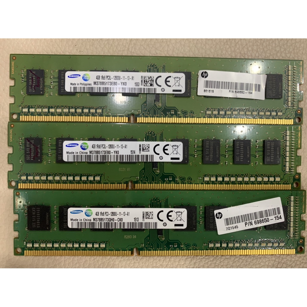 Ram PC máy bàn DDR3 Và DDR3L 4Gb Bus 1600- 1333 Ram tháo máy chuẩn Mỹ