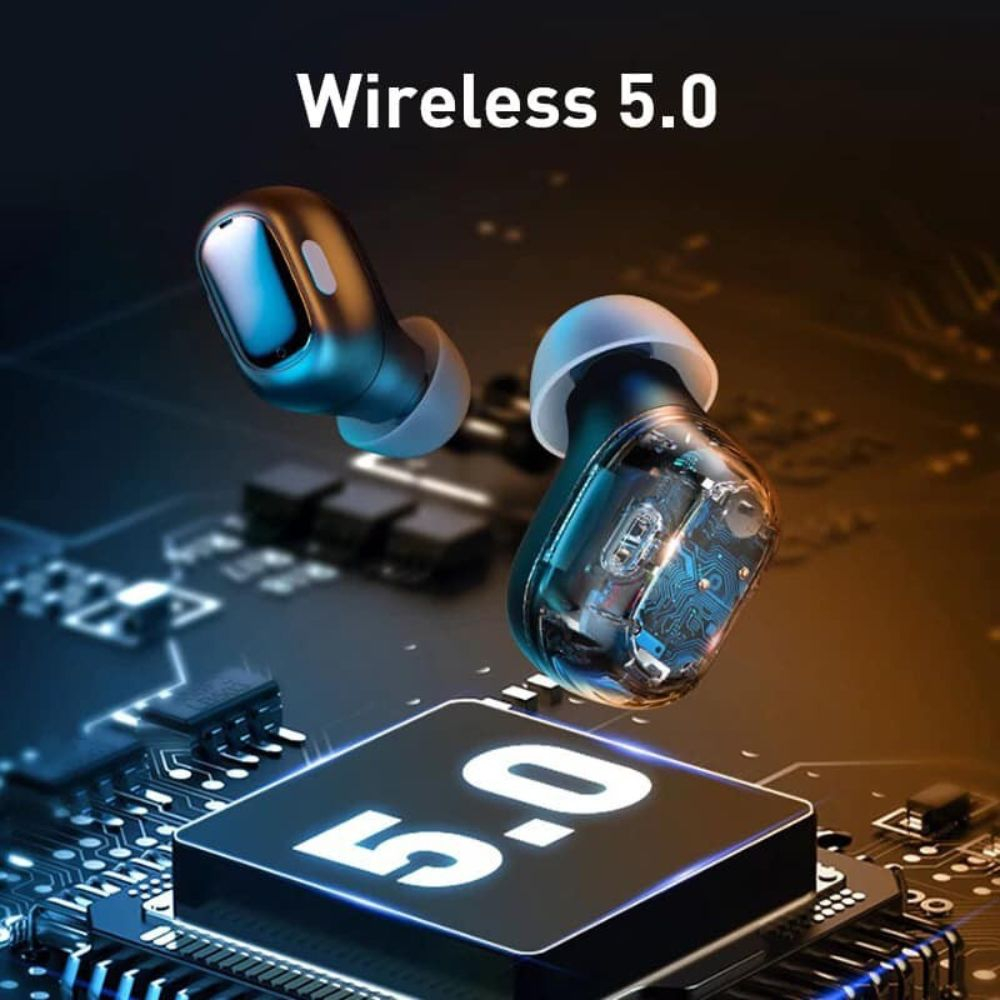 Tai Nghe Bluetooth 5.3 Baseus WM01 TWS Chống Ồn cao cấp - Giảm ồn Tai nghe kèm theo hộp sạc - ChínhHãng - Bảo hành 2 năm