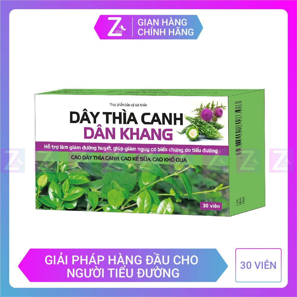 Dây Thìa Canh Dân Khang Giúp hạ Đường Huyết, Giảm Nguy Cơ Biến Chứng Do Tiểu Đường