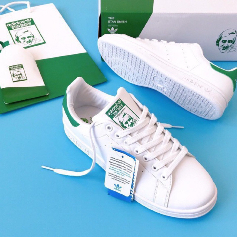 GIÀY ADIDAS STANSMITH GÓT ĐEN/ XANH FULL SIZE NAM/NỮ