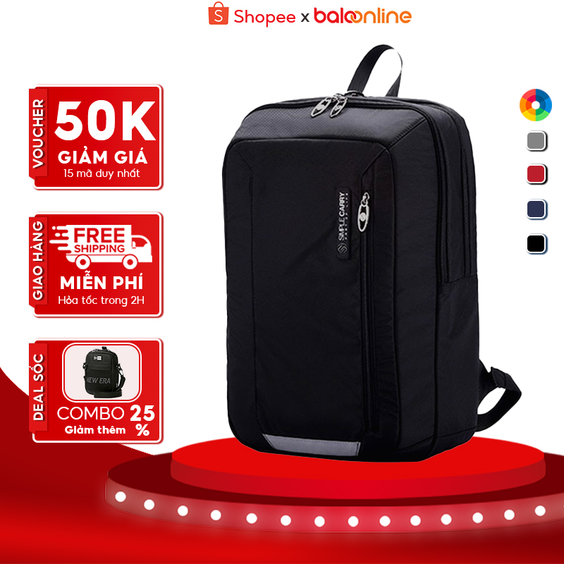 Balo Laptop Simplecarry Credo 5 Chất Liệu Chống Nước Cao Cấp, Chống Sốc Thời Trang Sang Trọng