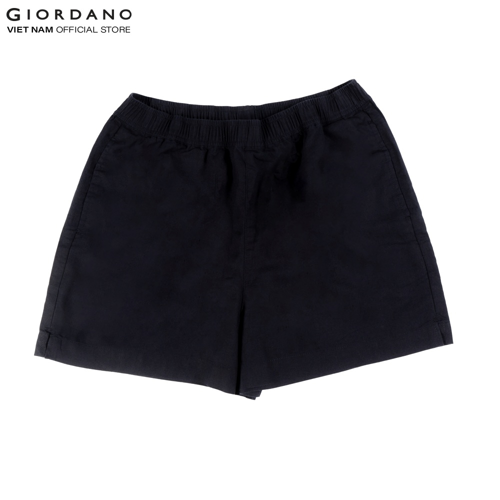 Quần Shorts Linen Nữ Giordano 05403209