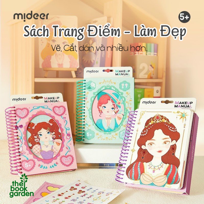 Bộ Sổ Trang Điểm Mideer- Makeup Manual