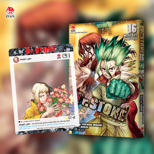 Lẻ Dr. Stone đủ quà bản đầu