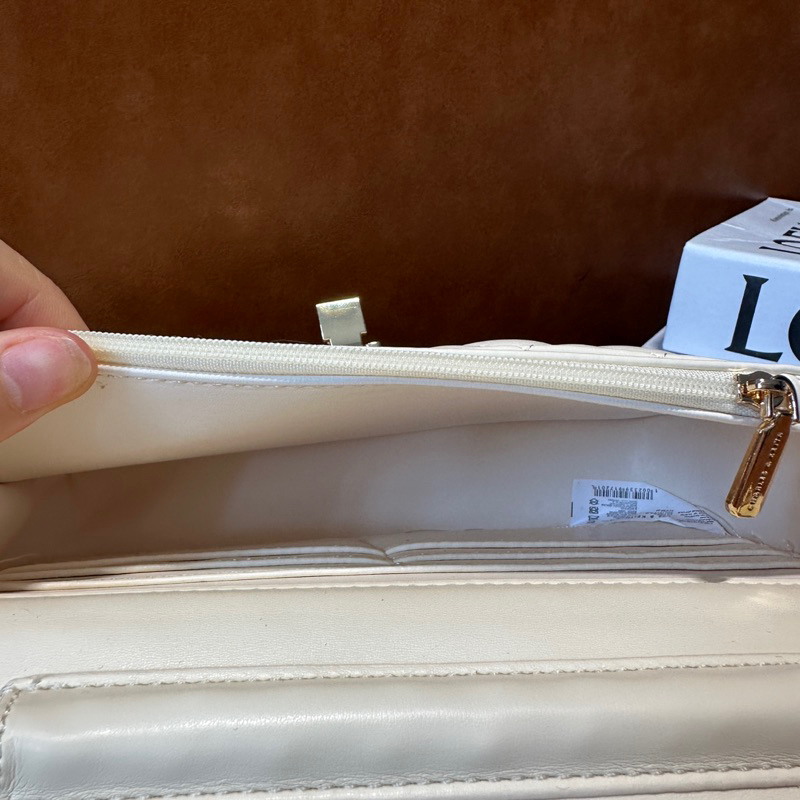 Túi xách đeo chéo ô trám khoá gập túi xách CNK sang chảnh MM Bags